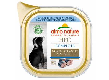 Фото - вологий корм (консерви) Almo Nature HFC COMPLETE NORTH ATLANTIC MACKEREL консерви для собак ПІВНІЧНОАТЛАНТИЧНА СКУМБРІЯ