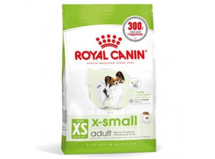Фото - сухий корм Royal Canin X-SMALL ADULT (СОБАКИ ДРІБНИХ ПОРІД ЕДАЛТ) корм для собак від 10 місяців