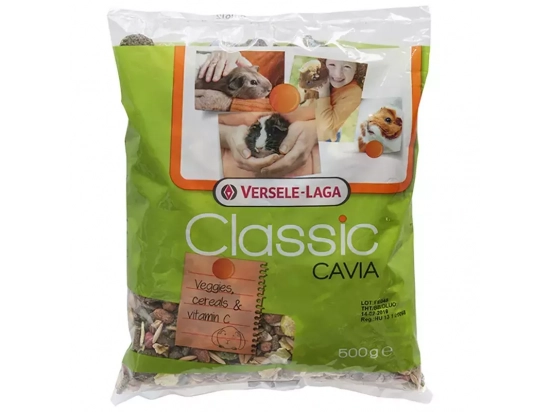 Фото - корм для гризунів Versele-Laga CLASSIC CAVIA зернова суміш для морських свинок з вітаміном C