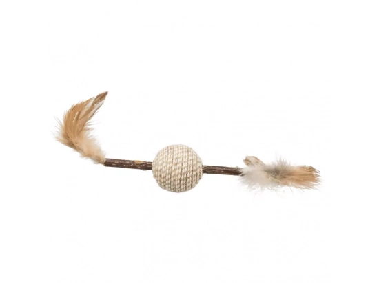 Фото - игрушки Trixie Игрушка с перьями для кошек МАТАТАБИ ПЕРО