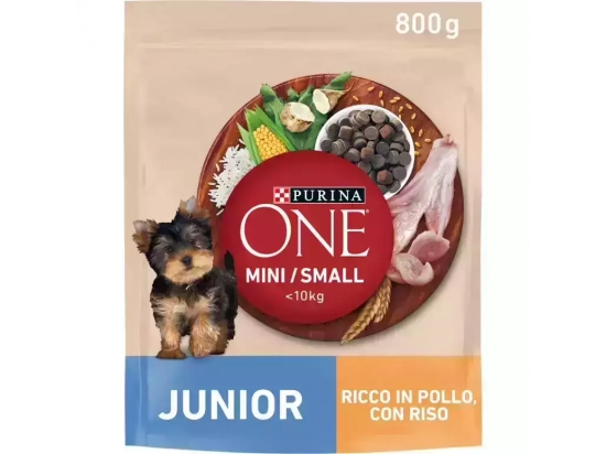 Фото - сухий корм Purina One (Пуріна Ван) Mini/Small Junior корм для цуценят малих порід КУРКА
