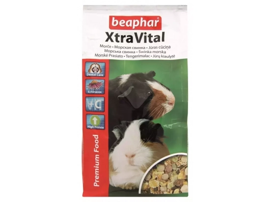 Фото - корм для грызунов Beaphar Xtra Vital Guinea Pig Полноценный корм премиум класса для морских свинок