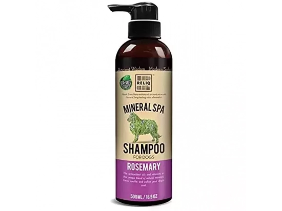 Фото - повсякденна косметика Reliq (релик) Mineral Rosemary Shampoo Шампунь для собак з  олією розмарину, 50 мл