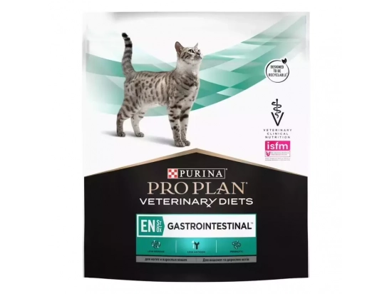Фото - ветеринарні корми Purina Pro Plan (Пуріна Про План) Veterinary Diets EN Gastrointestinal сухий корм для кішок із захворюваннями ШКТ