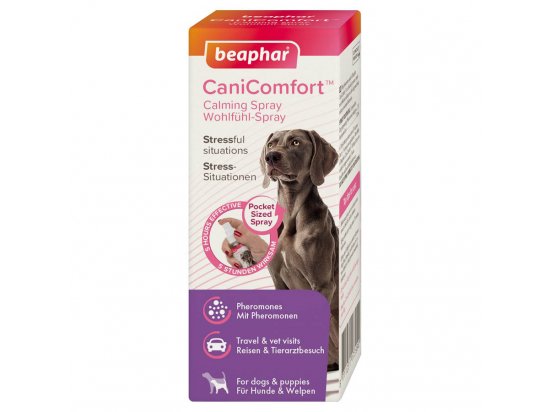 Фото - седативні препарати (заспокійливі) Beaphar CaniComfort антистрес для собак, спрей з феромонами