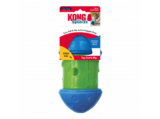 Фото - игрушки Kong SPIN IT игрушка для лакомств для собак