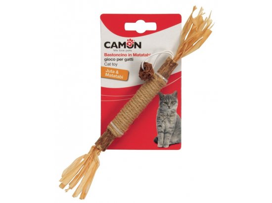 Фото - іграшки Camon (Камон) Іграшка для котів MATАTAБІ М'ЯЧИК З МОТУЗКОЮ