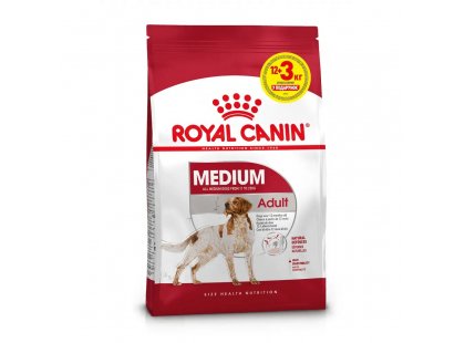Фото - сухий корм Royal Canin MEDIUM ADULT (СОБАКИ СЕРЕДНІХ ПОРІД ЕДАЛТ) корм для собак від 12 місяців