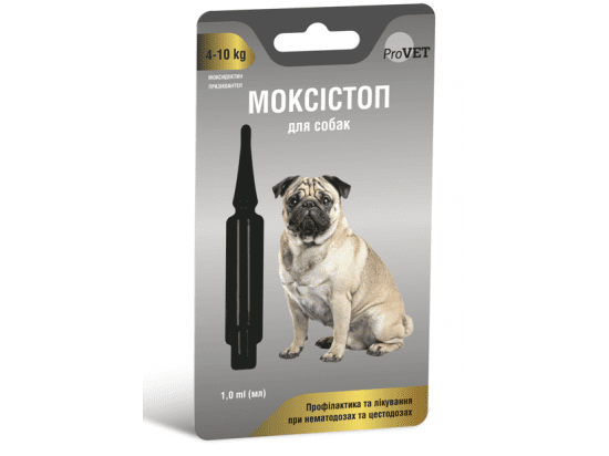 ProVET МОКСИСТОП антигельминтные капли на холку для собак - 2 фото