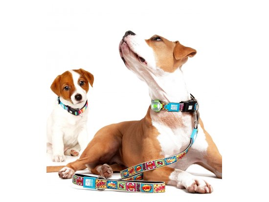 Фото - амуниция Max & Molly Urban Pets Smart ID Collar ошейник для собак с QR-кодом Comic