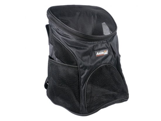 Фото - переноски, сумки, рюкзаки AnimAll Рюкзак-переноска для собак и кошек, черный
