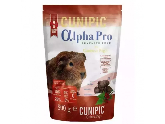 Фото - корм для гризунів Cunipic (Куніпік) Alpha Pro корм для молодих та дорослих морських свинок