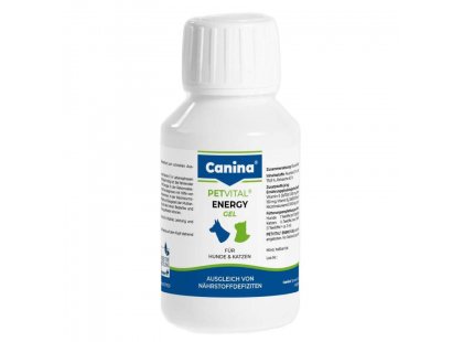 Фото - витамины и минералы Canina (Канина) Petvital Energy Петвиталь Энерджи-гель формула энергии для собак и котов