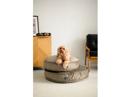 Фото - лежаки, матрасы, коврики и домики Harley & Cho MEMORY FOAM ISLAND OLIVE ортопедическая подушка для собак и кошек, оливковый