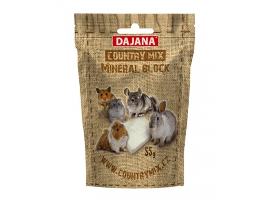 Фото - лакомства Dajana Country Mix минеральный блок для крупных грызунов