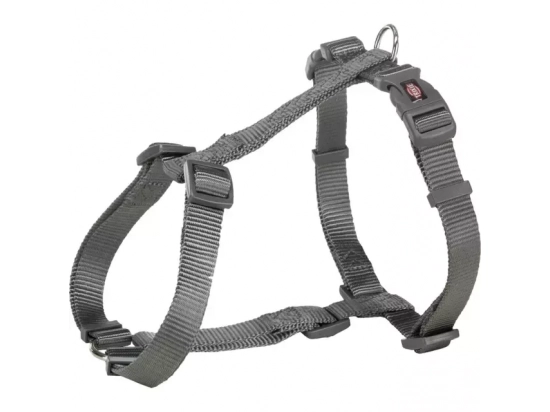 Фото - амуніція Trixie Premium H-Harness шлейка для собак, нейлон, графітовий