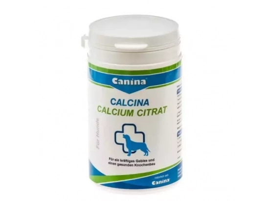 Фото - витамины и минералы Canina (Канина) Calcina Calcium Citrat для ослабленных и стареющих собак, а также для беременных и кормящих собак