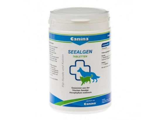 Фото - витамины и минералы Canina (Канина) Seealgen Сеалген - улучшение пигментации - добавка для собак и кошек