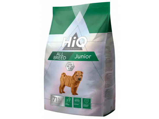 Фото - сухой корм HiQ All Breed Junior корм для щенков и молодых собак всех пород