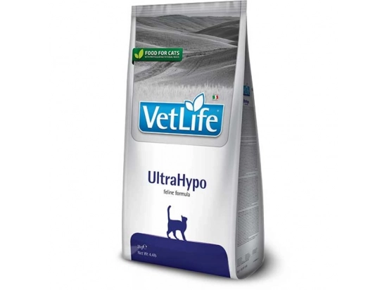 Фото - ветеринарные корма Farmina (Фармина) Vet Life UltraHypo сухой лечебный корм для кошек при пищевой аллергии