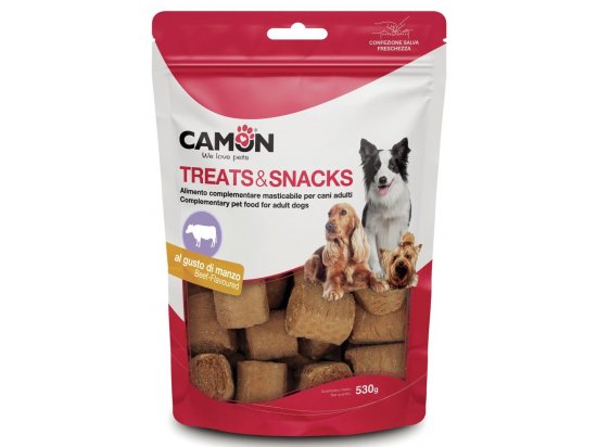 Фото - ласощі Camon (Камон) Treats & Snacks Rollos Beef печиво-роли для собак ЯЛОВИЧИНА