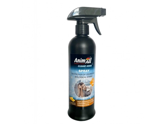 Фото - удаление запахов и пятен AnimAll Cleane Home Spray Спрей для удаления запахов и пятен, корица с апельсином