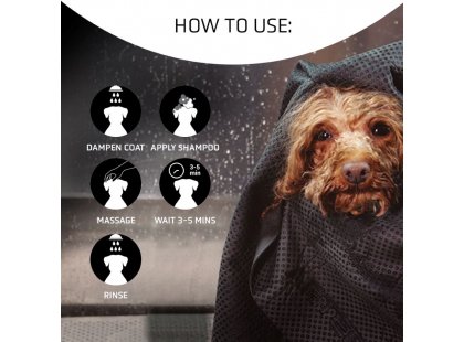 Фото - повседневная косметика Artero Detox восстанавливающий и обезжиривающий шампунь против загрязнений для собак и кошек с углем