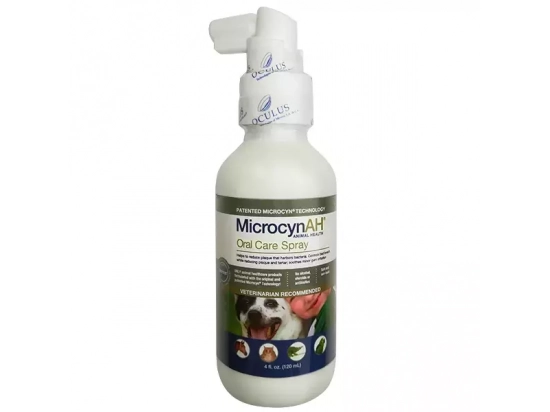 Фото - для зубов и пасти Microcyn (Микроцин) Oral Care Spray спрей для ухода за полостью рта животных