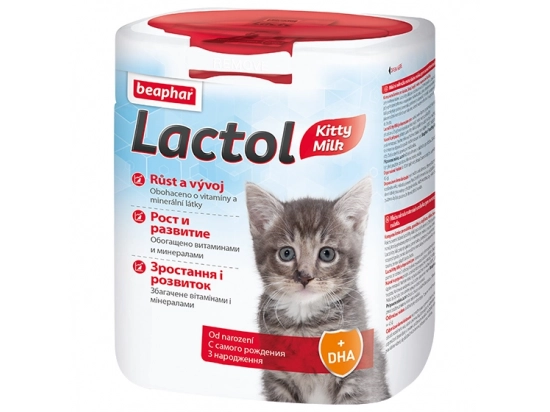 Фото - заменитель кошачьего молока Beaphar Lactol Kitty Milk - сухое молоко для котят, 250 г