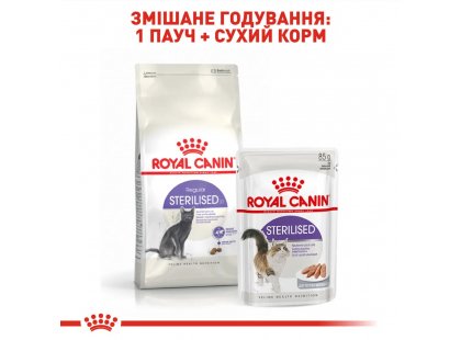 Фото - сухой корм Royal Canin STERILISED 37 (СТЕРИЛИЗЕД) корм для кошек от 1 до 7 лет
