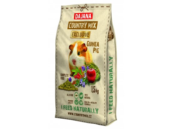 Фото - корм для гризунів Dajana Country Mix Exclusive Guinea Pig корм для морських свинок