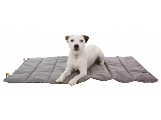 Фото - лежаки, матраси, килимки та будиночки Trixie BE NORDIC дорожній лежак-підстилка для собак, сірий (37170)