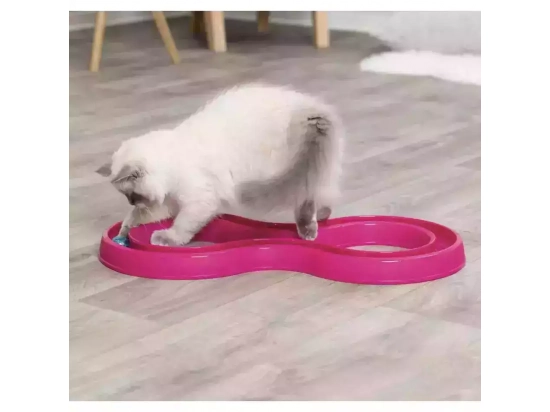 Фото - игрушки Trixie FLASHING BALL RACE игрушка для кота МИГАЮЩИЙ МЯЧ
