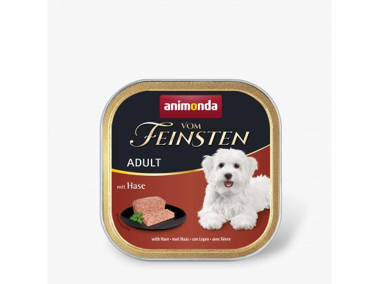 Фото - вологий корм (консерви) Animonda (Анімонда) Vom Feinsten HASE - консерви для собак з КРОЛИКОМ