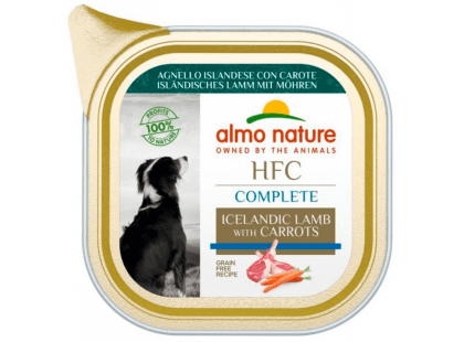 Фото - вологий корм (консерви) Almo Nature HFC COMPLETE ICELANDIC LAMB & CARROTS консерви для собак ІСЛАНДСЬКЕ ЯГНЯ ТА МОРКВА