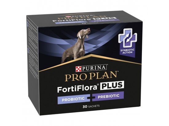 Фото - пробиотики Purina Pro Plan (Пурина Про План) FortiFlora Plus (ФортиФлора) пробиотик и пребиотик для поддержания микрофлоры собак и щенков