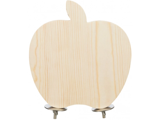 Фото - іграшки Trixie Дерев'яна платформа-яблуко для клітки, для гризунів (62164)