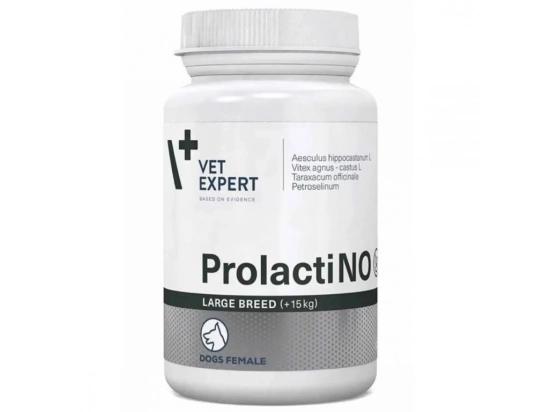 Фото - контрацептиви та від хибної щеності VetExpert (ВетЕксперт) ProlactiNO Large Breed (ПролактіНО) препарат при помилковій щенності собак великих порід від 15 кг