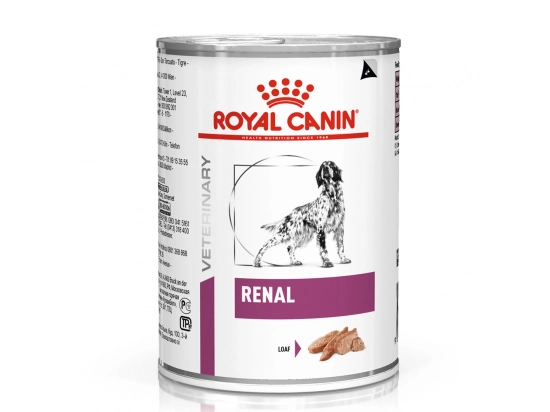 Фото - ветеринарні корми Royal Canin RENAL лікувальний вологий корм для собак при хронічній нирковій недостатності