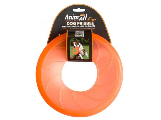Фото - игрушки AnimAll Fun фрисби для собак, оранжевый