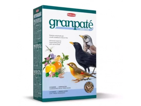 Фото - корм для птиц Padovan (Падован) GrandPatee Insectes - корм для насекомоядных птиц