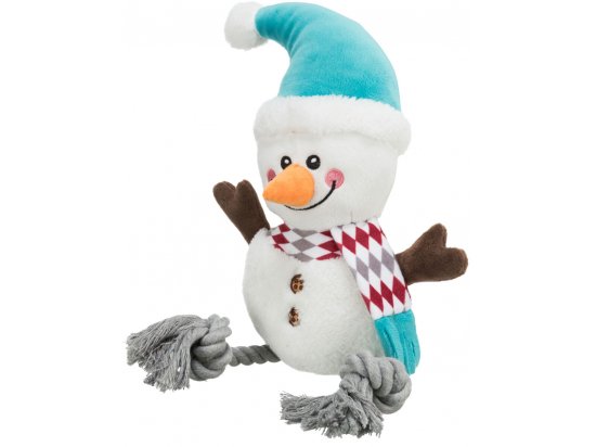 Фото - іграшки Trixie Toy Christmas Snowmann плюшева іграшка для собак РІЗДВЯНИЙ СНІГОВИК (92572)