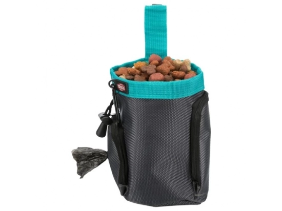 Фото - сумки для лакомств Trixie Dog Activity Snack bag 2in1 нейлоновая сумка для корма+пакеты для мусора (32283)
