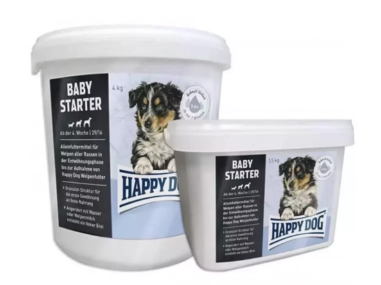 Фото - сухой корм Happy Dog (Хэппи Дог) BABY STARTER (БЕЙБИ СТАРТЕР) первый твердый корм для щенков