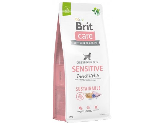Фото - сухой корм Brit Care Dog Sustainable Sensitive Digestion & Skin Insect & Fish сухой корм для собак с чувствительным пищеварением НАСЕКОМЫЕ и РЫБА