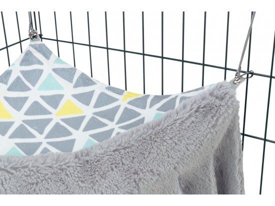 Фото - будиночки та спальні місця Trixie SUNNY лежак з гамаком для дрібних гризунів, плюш/поліестр (62685)