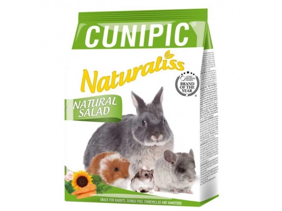 Фото - ласощі Cunipic (Куніпік) Naturaliss Natural Salad ласощі - салат для морських свинок, хом'яків та шиншил