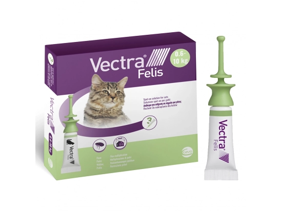 Фото - от блох и клещей Ceva (Сева) VECTRA FELIS капли от блох для кошек