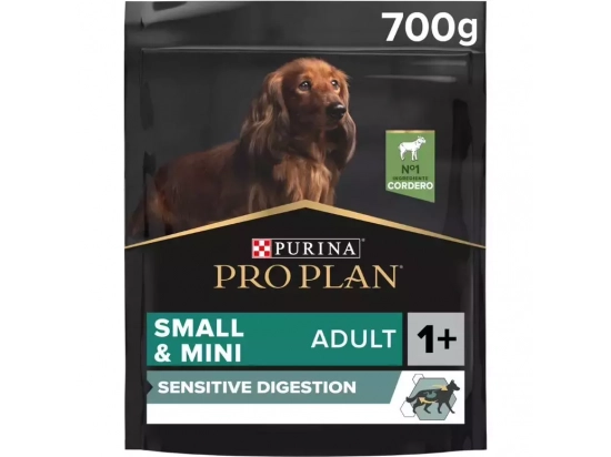 Фото - сухий корм Purina Pro Plan (Пуріна Про План) Adult Small & Mini Sensitive Digestion сухий корм для собак дрібних порід з чутливим травленням ЯГНЯ