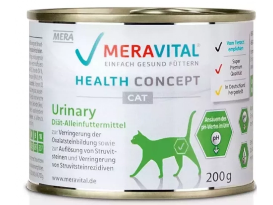 Фото - ветеринарные корма Mera (Мера) MVH Cat Nassfutter Urinary влажный корм для кошек при мочекаменных болезнях